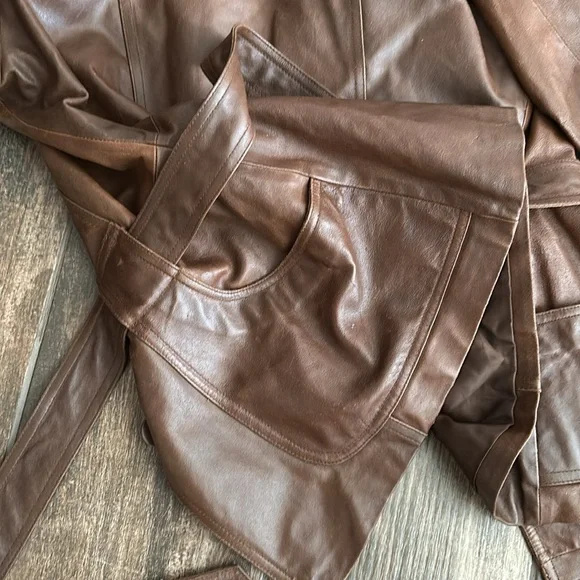 Genuine Wilson’s Leather Coat - Picture 8 of 8